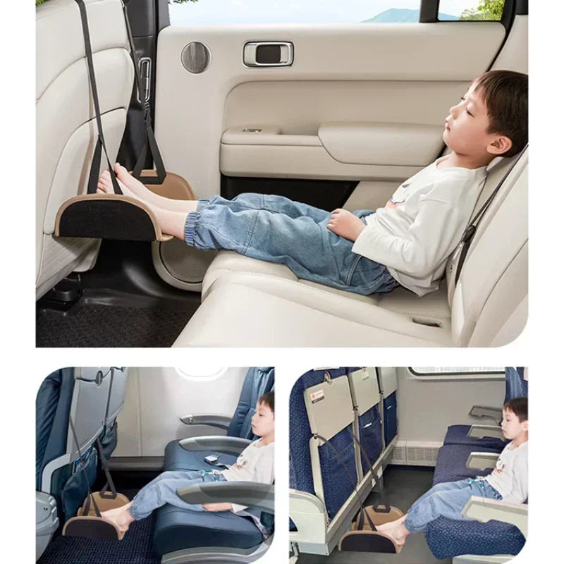 TravelBuddy® | Kids Airplane Seat Extender & Foot Rest Travel Hammock