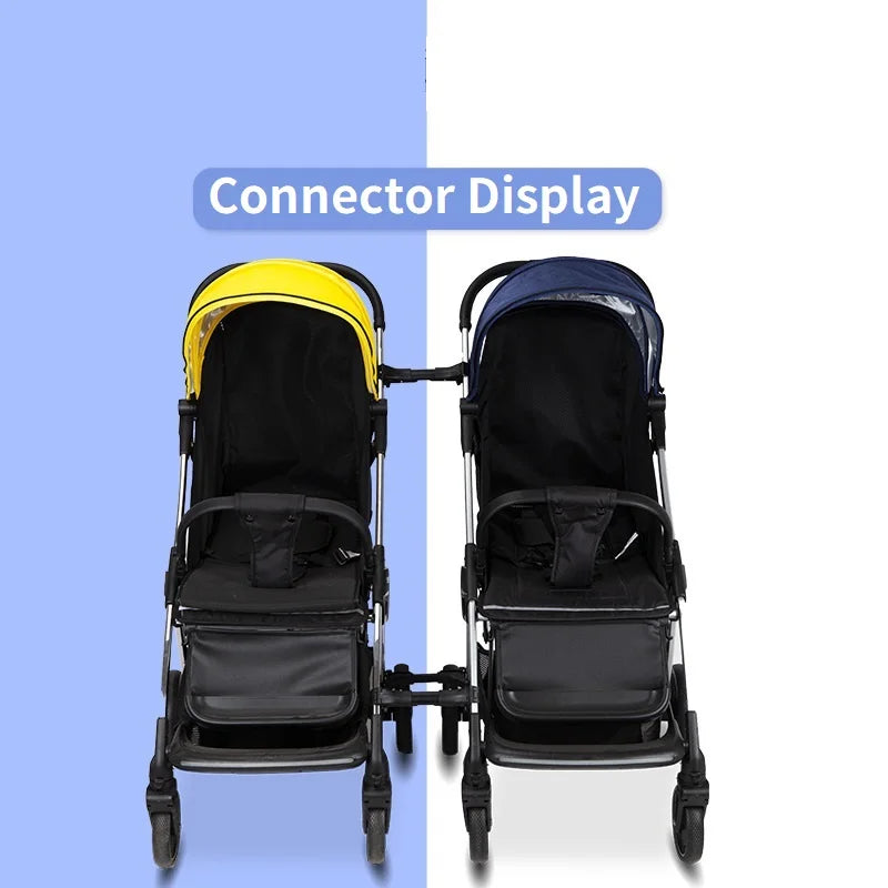 BabyLink® | 3Pcs Twin Baby Stroller Connector Set