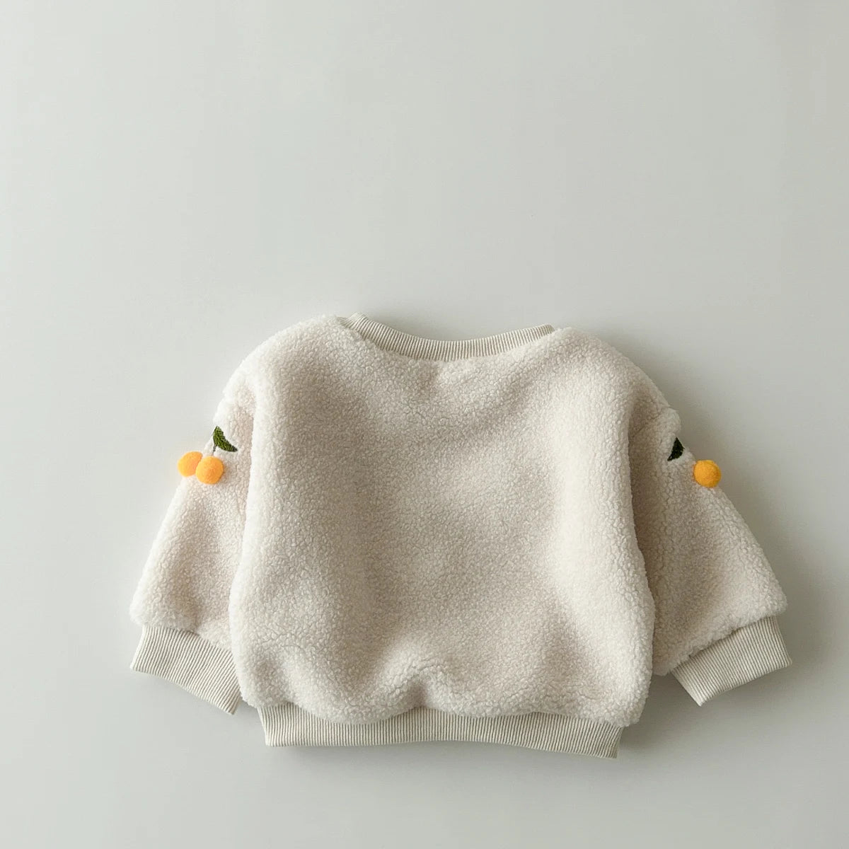 WinterBaby® | Wool Tops with Cherry Embroidery