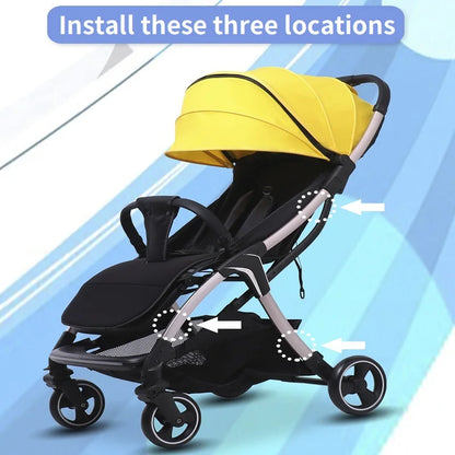 BabyLink® | 3Pcs Twin Baby Stroller Connector Set