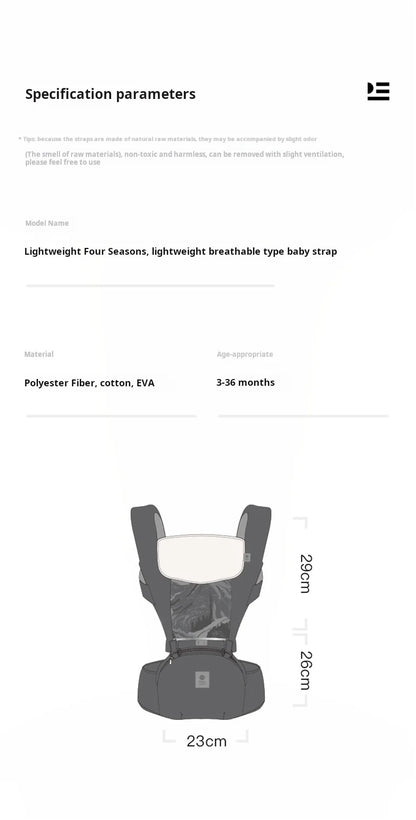 Baby Ergonomic Carrier