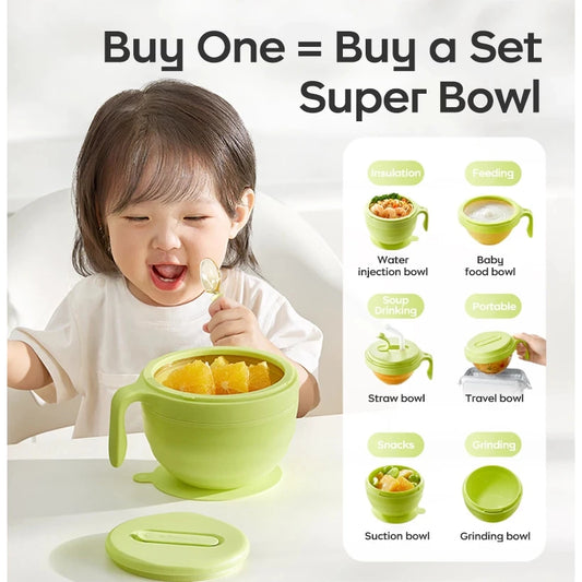 New Babycare bowl Six In One