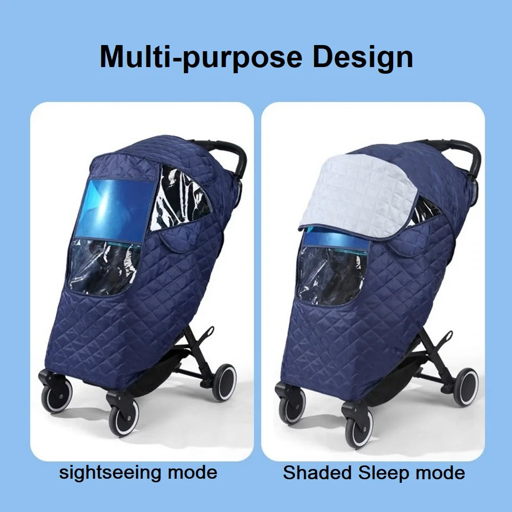 CozyShield® | Universal Waterproof Stroller Rain Cover