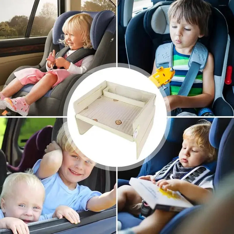 TravelTray® | Multi-Purpose Car Seat Tray for Kids